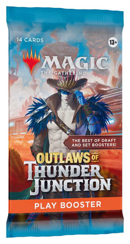 magic: the gathering outlaws of thunder junction play booster box|outlaws of thunder junction cards.